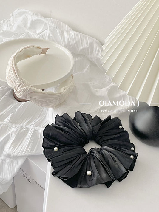 Satin Shimmer Scrunchie