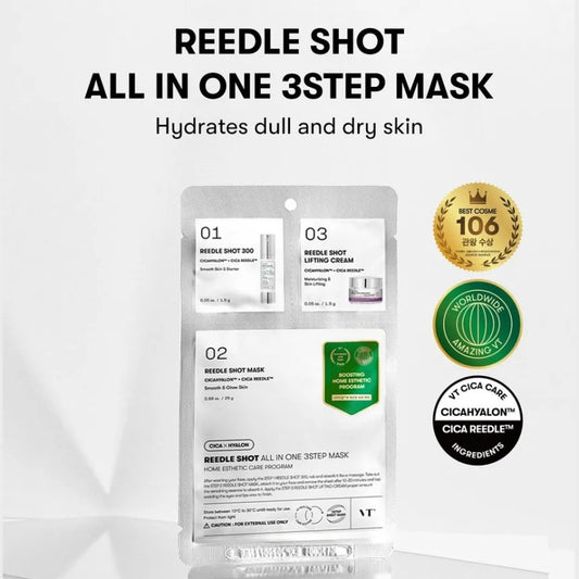 VT Reedle Shot All-in-One 3-Step Mask (1PCS)