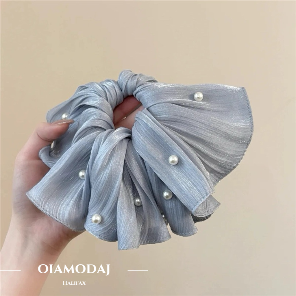 Satin Shimmer Scrunchie