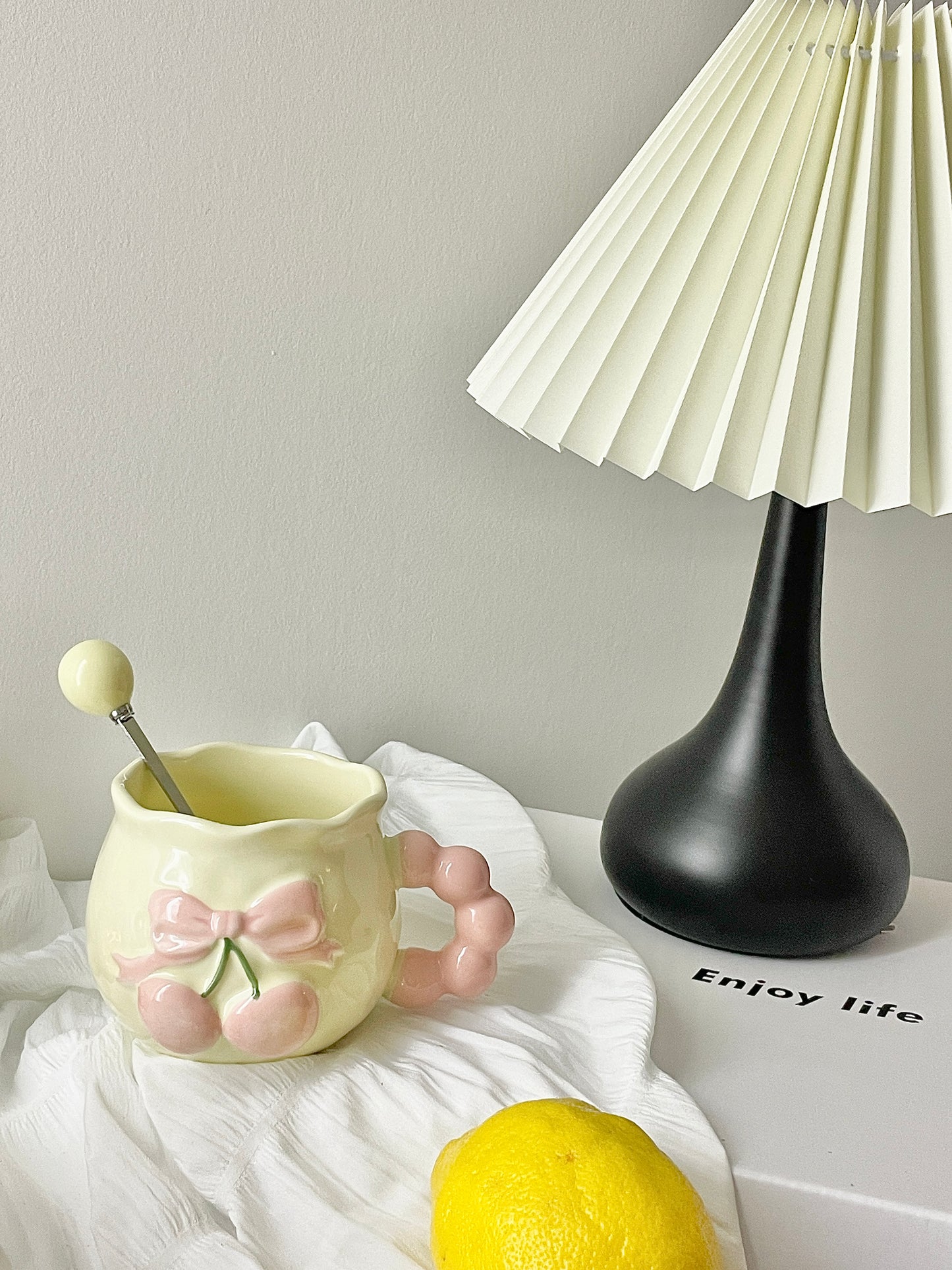 Bowtie Cherry Mug/ Cup