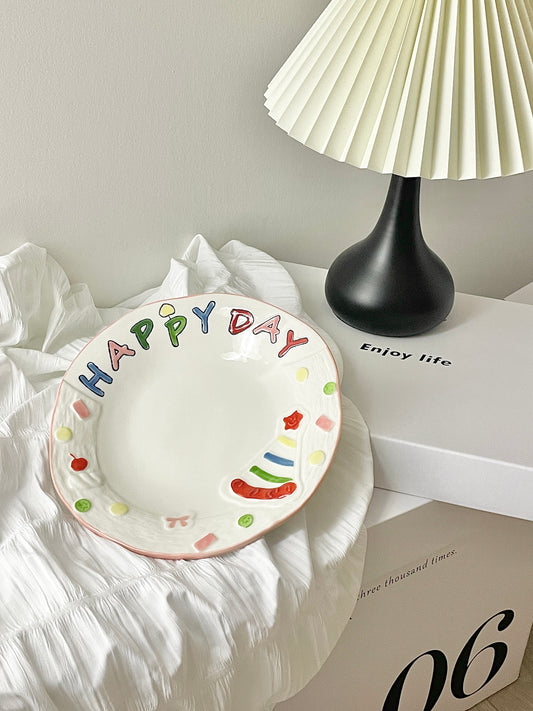 Happy Day Plate