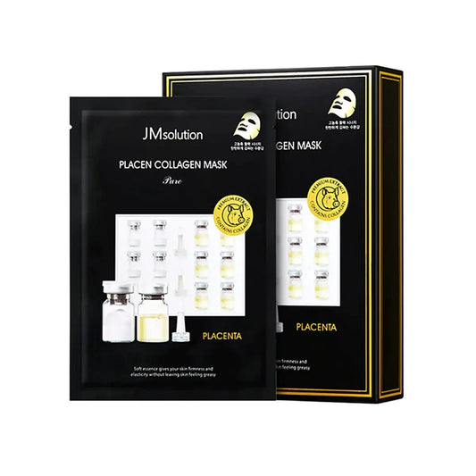 JM Solution Placen Collagen Mask Pure (10 Sheets)