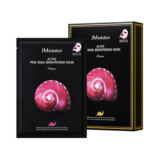 JM Solution Active Pink Snail Regenerating Mask (10 Sheets)