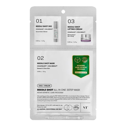 VT Reedle Shot All-in-One 3-Step Mask (1PCS)