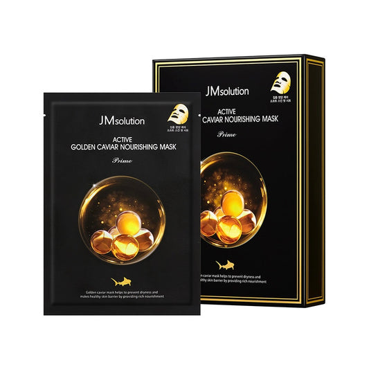 JM Solution Active Golden Caviar Nourishing Mask (10 Sheets)