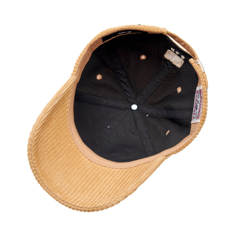 MLB Teddy Corduroy Unstructured Ball Cap