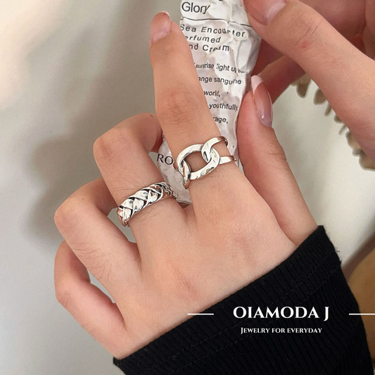 Daily Stacker Ring in Sterling Silver