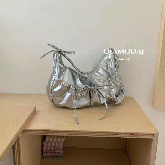 Drawstring Design Shoulder/Crossbody Bag (3 Colors)