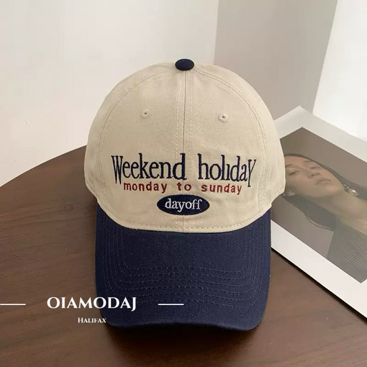 “Weekend Holiday” Cap