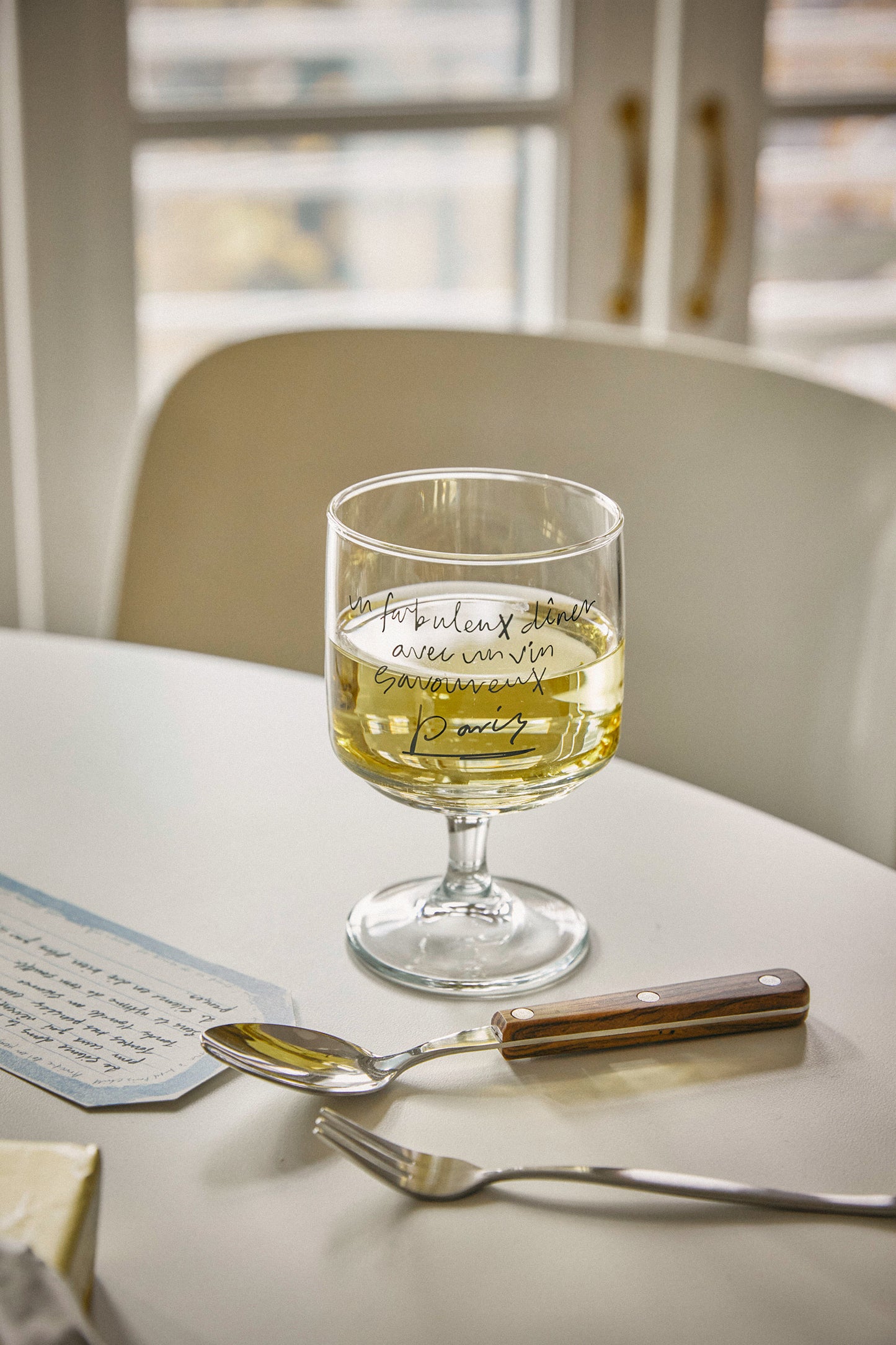 Fabulous Dinner Wine Glass(black)