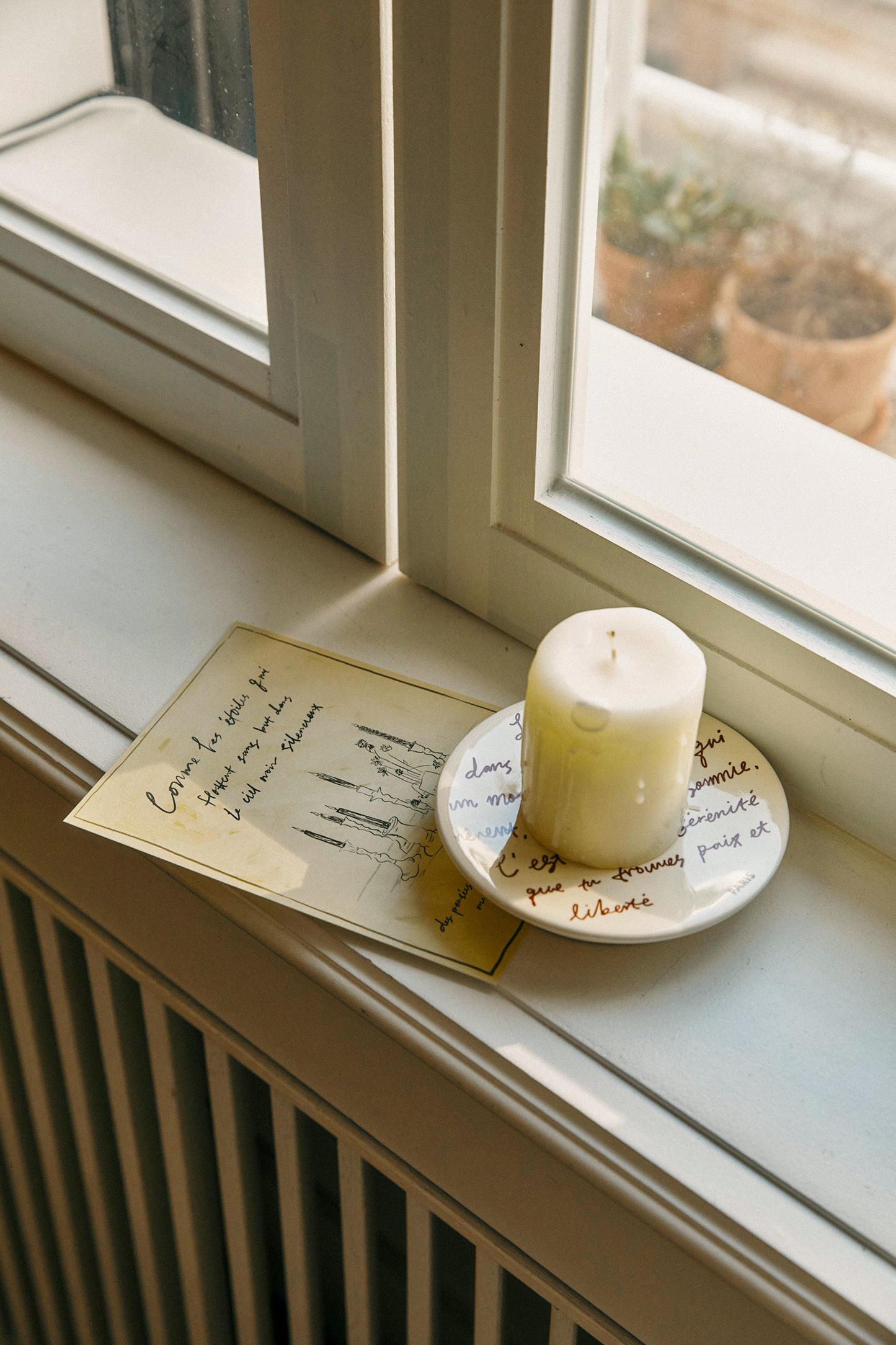 Midnight Stoneware Tray