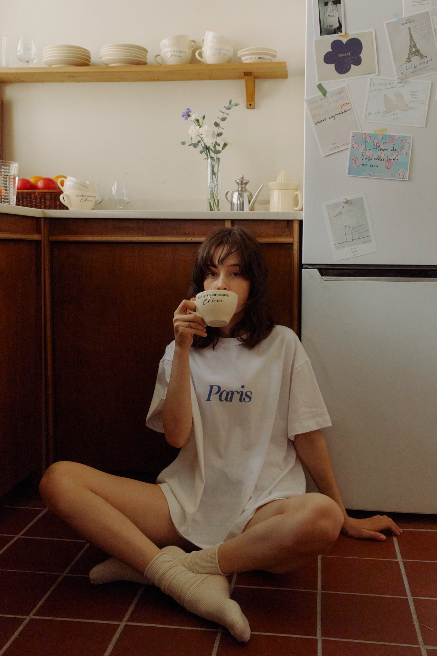 Lazy Vibes Coffee Cup (Black)