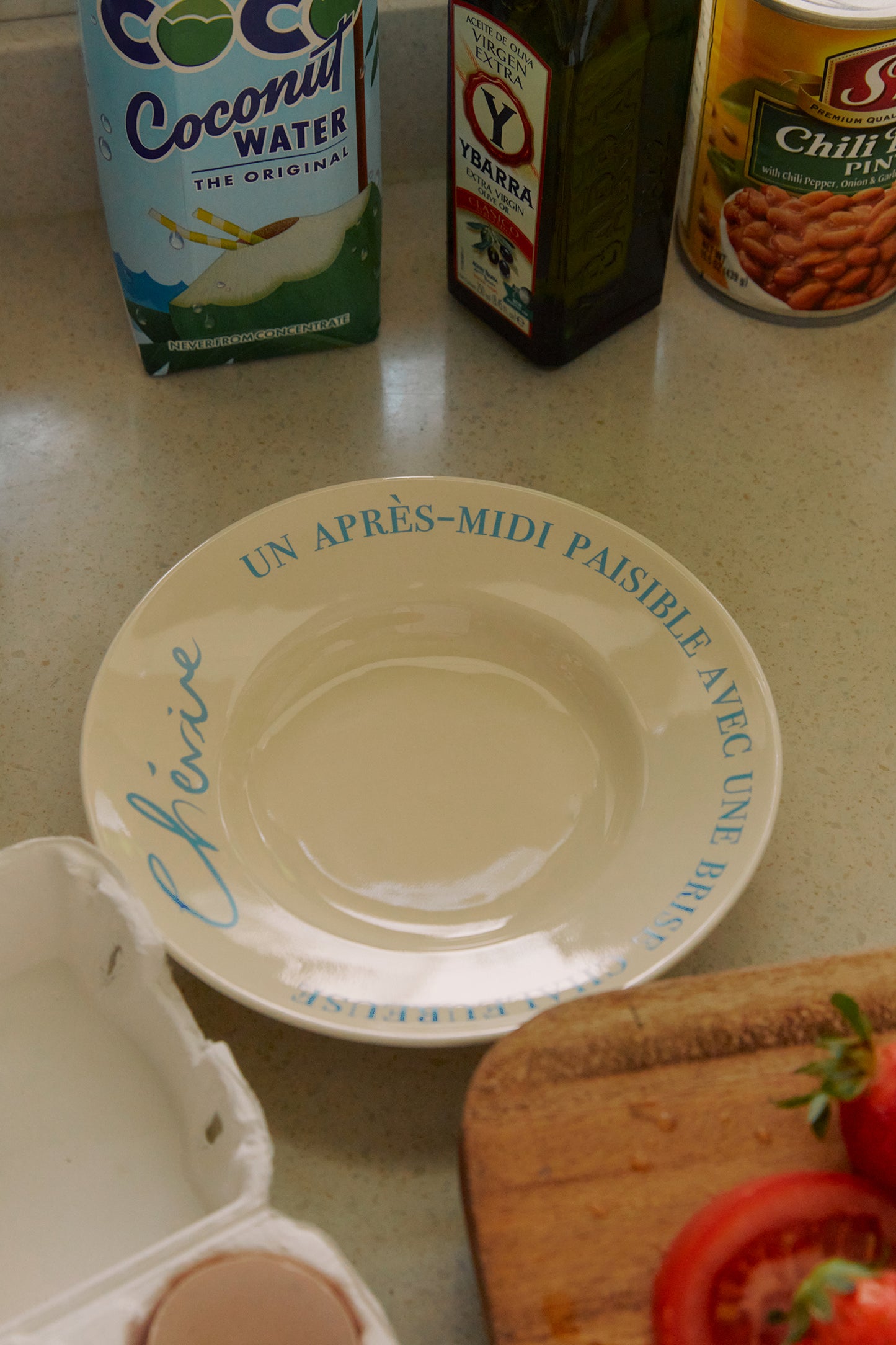 Lazy Vibes Side Plate (Light Blue)