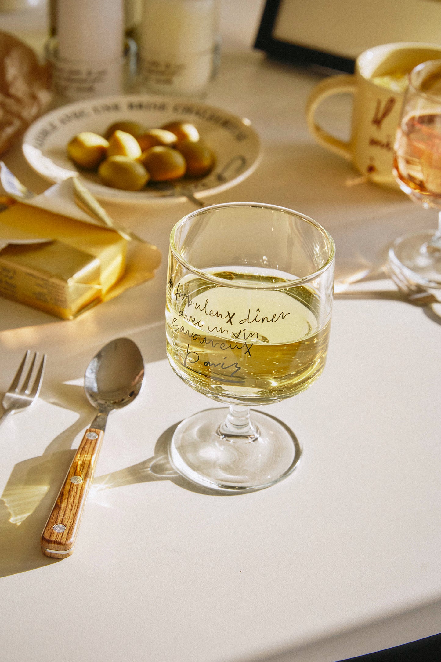 Fabulous Dinner Wine Glass(black)