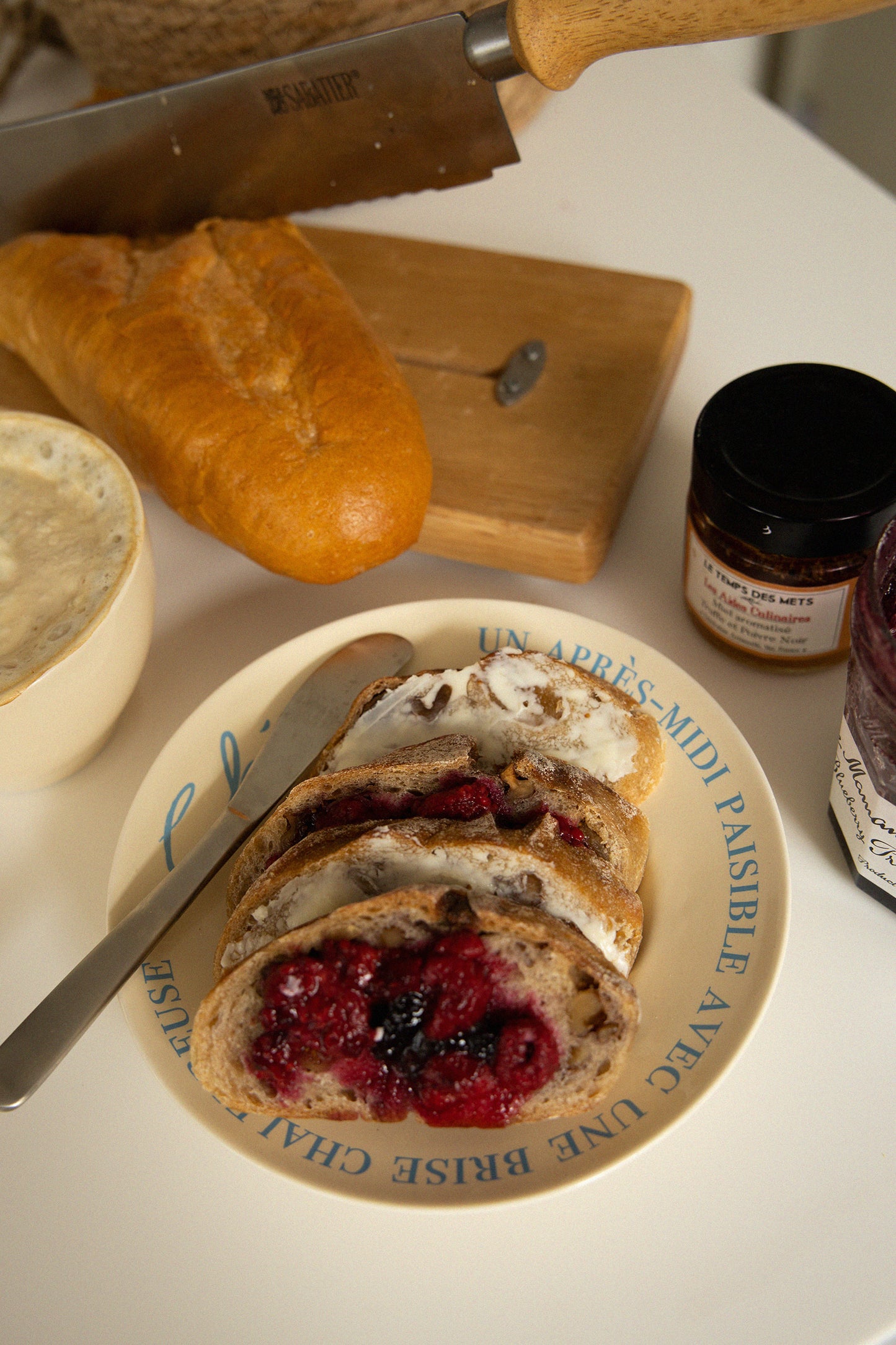 Lazy Vibes Side Plate (Light Blue)