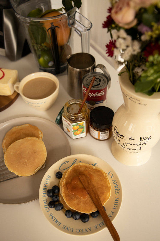 Lazy Vibes Side Plate (Light Blue)