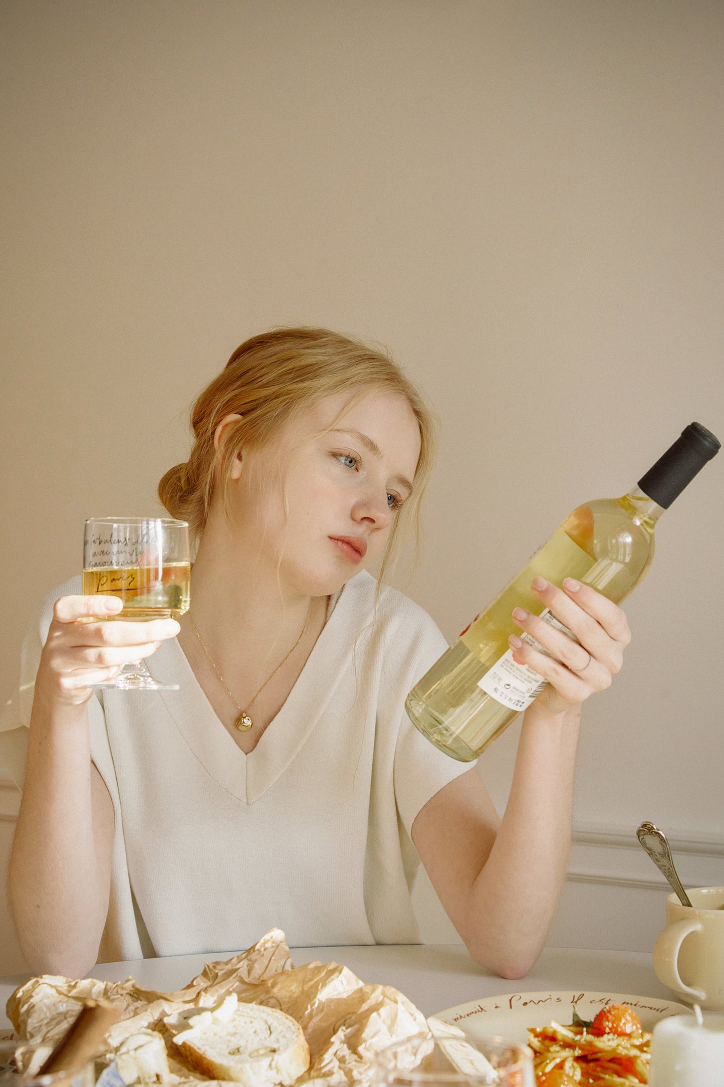 Fabulous Dinner Wine Glass(black)