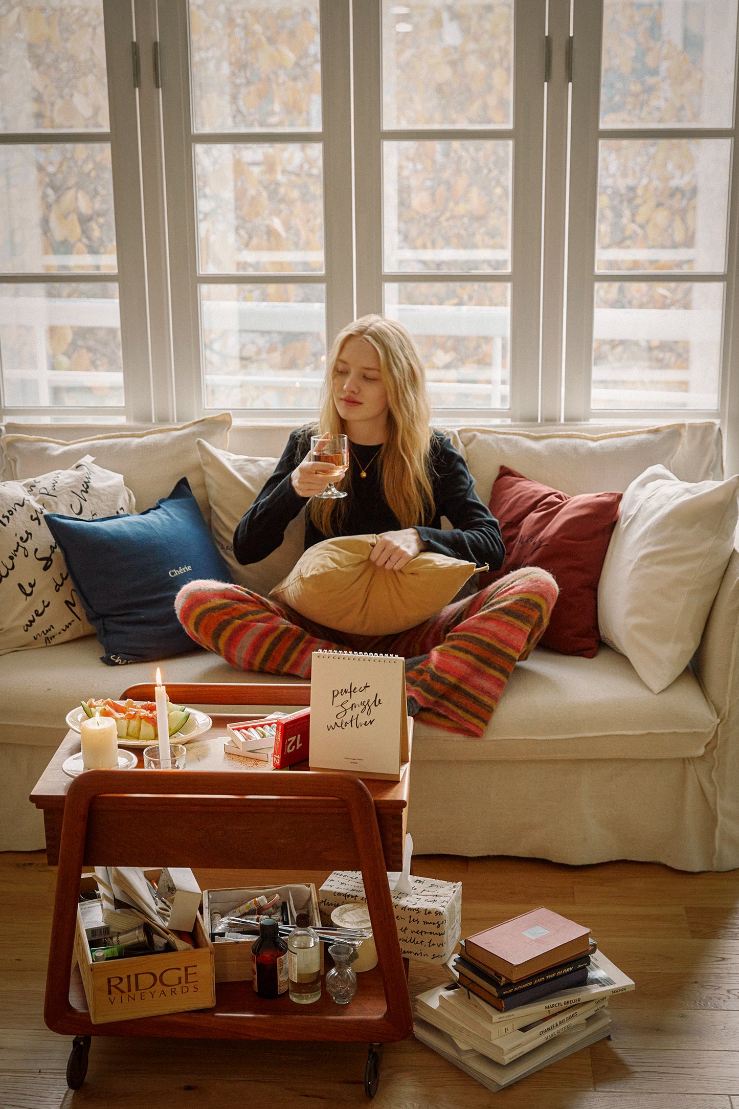 Le Silence Tissue Box Cover