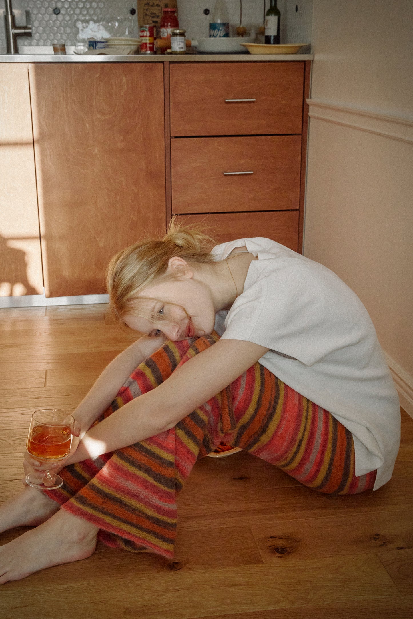 Midnight Wine Glass(Sienna)