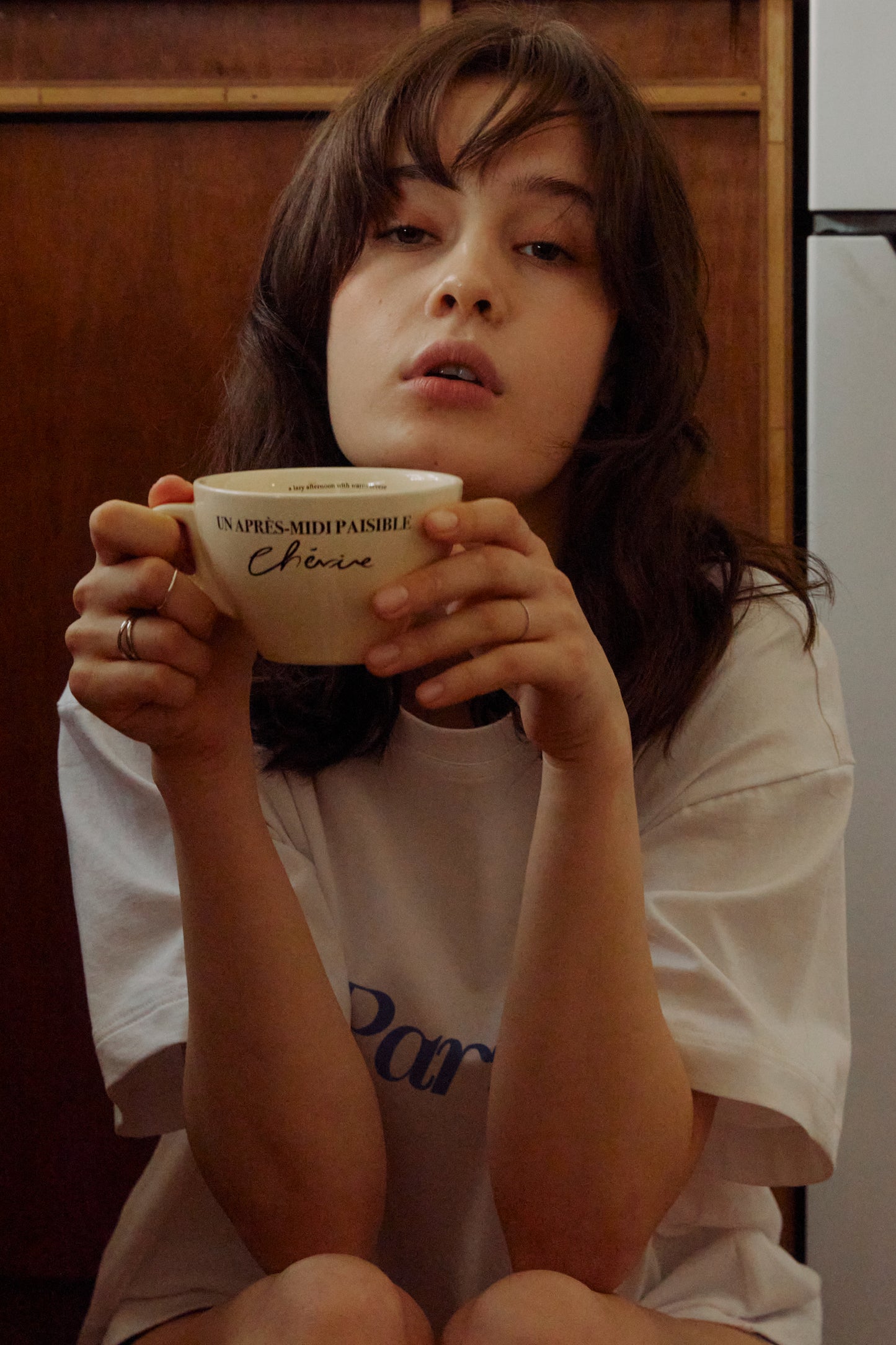 Lazy Vibes Coffee Cup (Black)