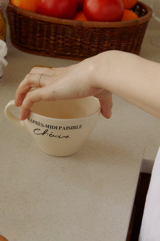 Lazy Vibes Coffee Cup (Black)