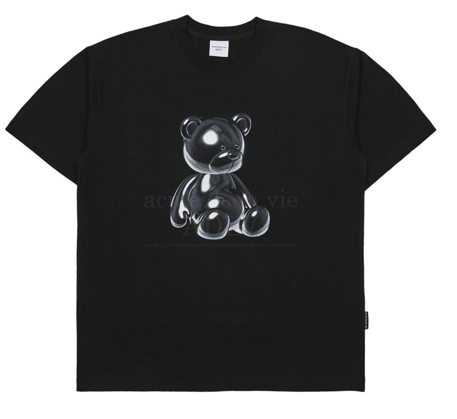 ADLV TEDDY BEAR T-SHIRT (Black)