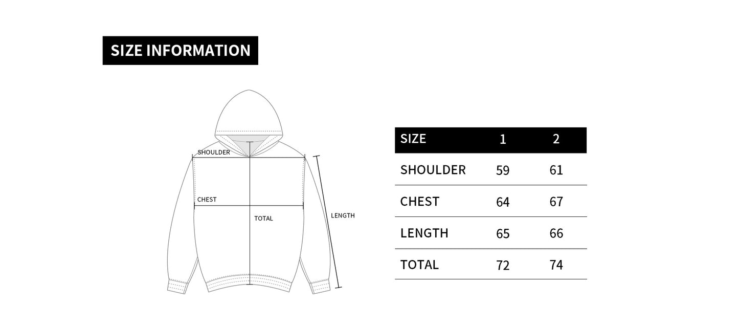 ADLV Baby Face Apple Hair Boy Hoodie White