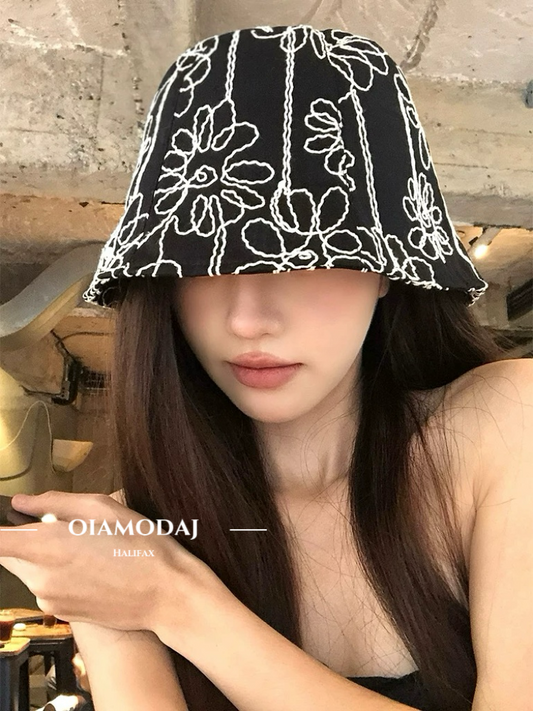 Embroidered Bucket Hat