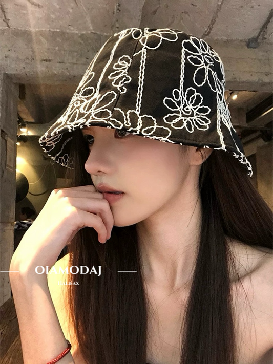 Embroidered Bucket Hat