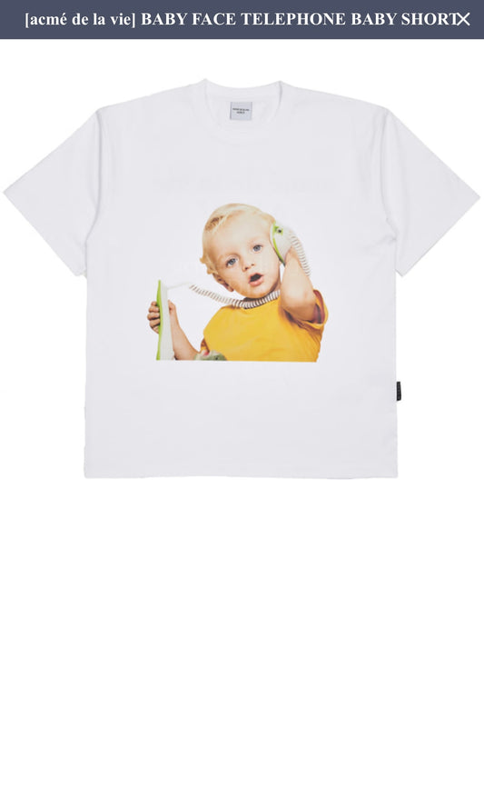 ADLV Baby Face Telephone Short Tee