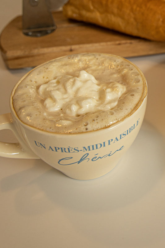 Lazy Vibes Coffee Cup (Light Blue)