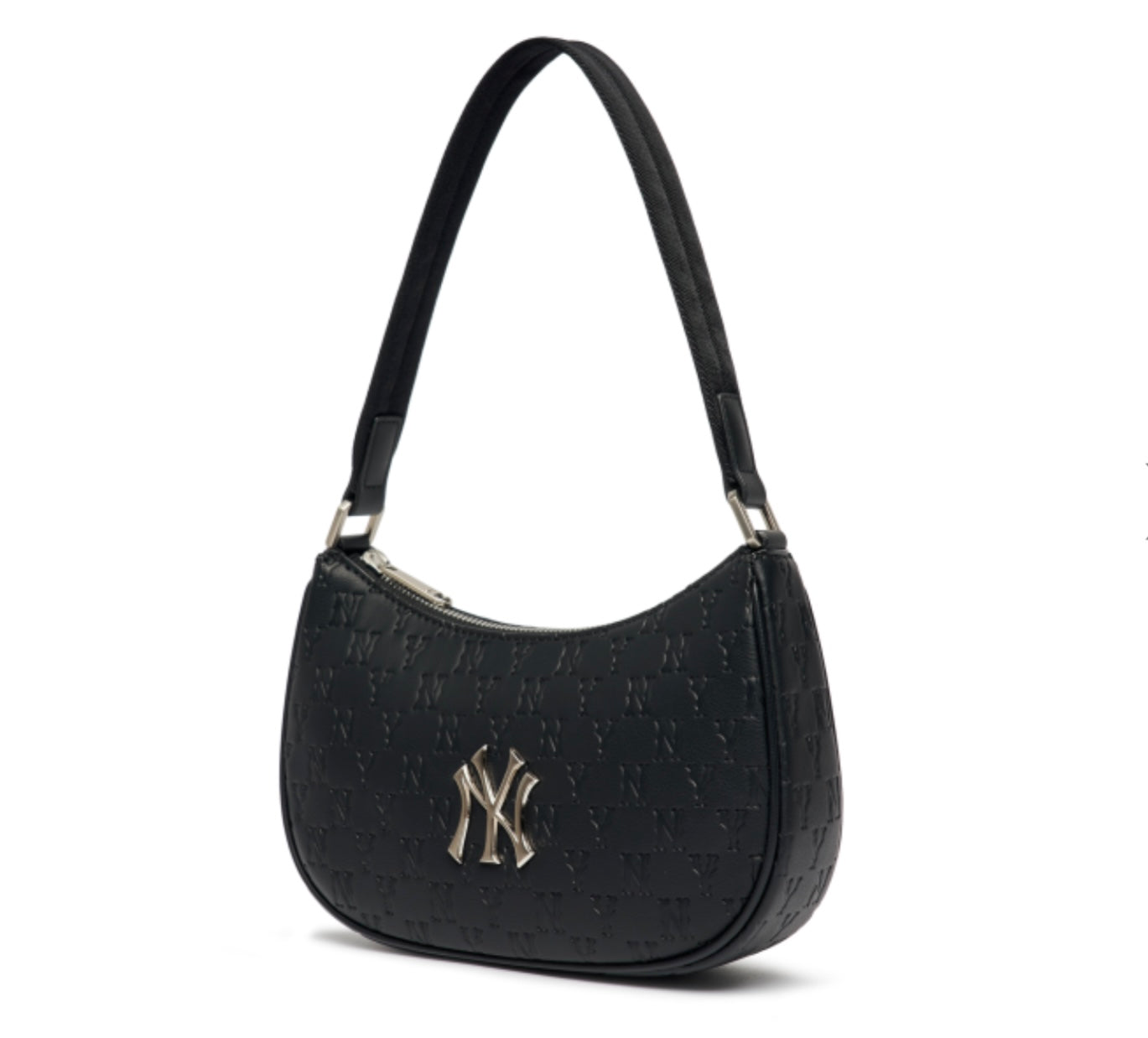 MLB Classic Monogram Embo New York Yankees Hobo Bag