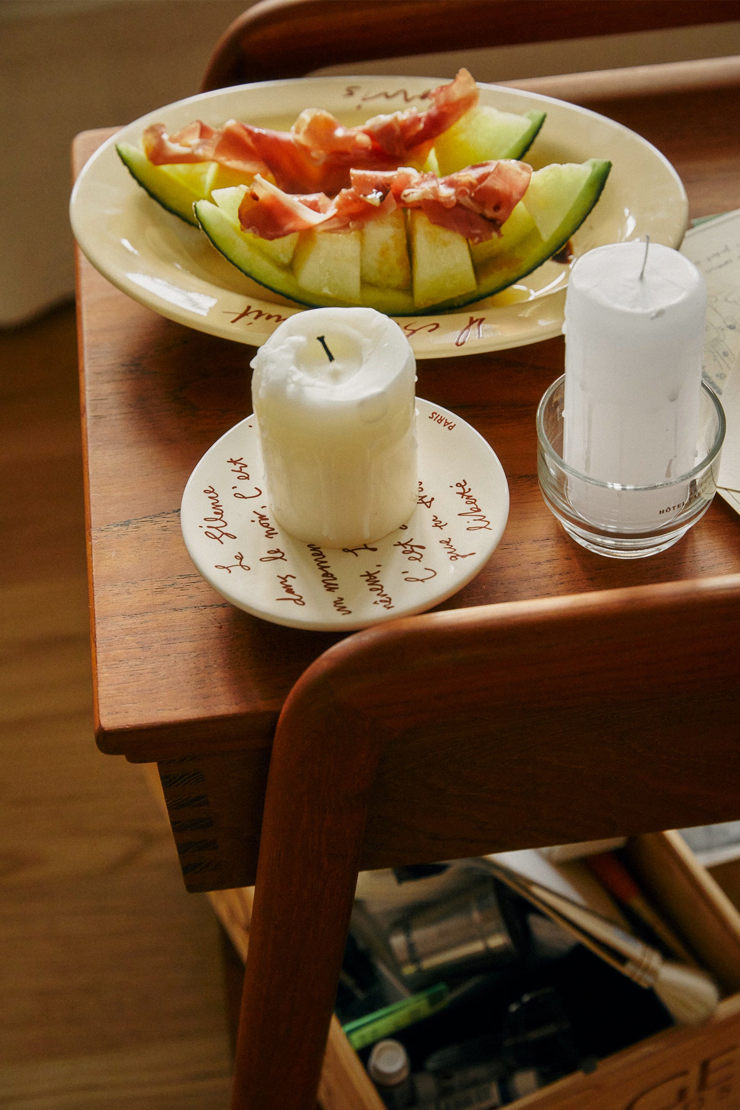 Midnight Stoneware Tray