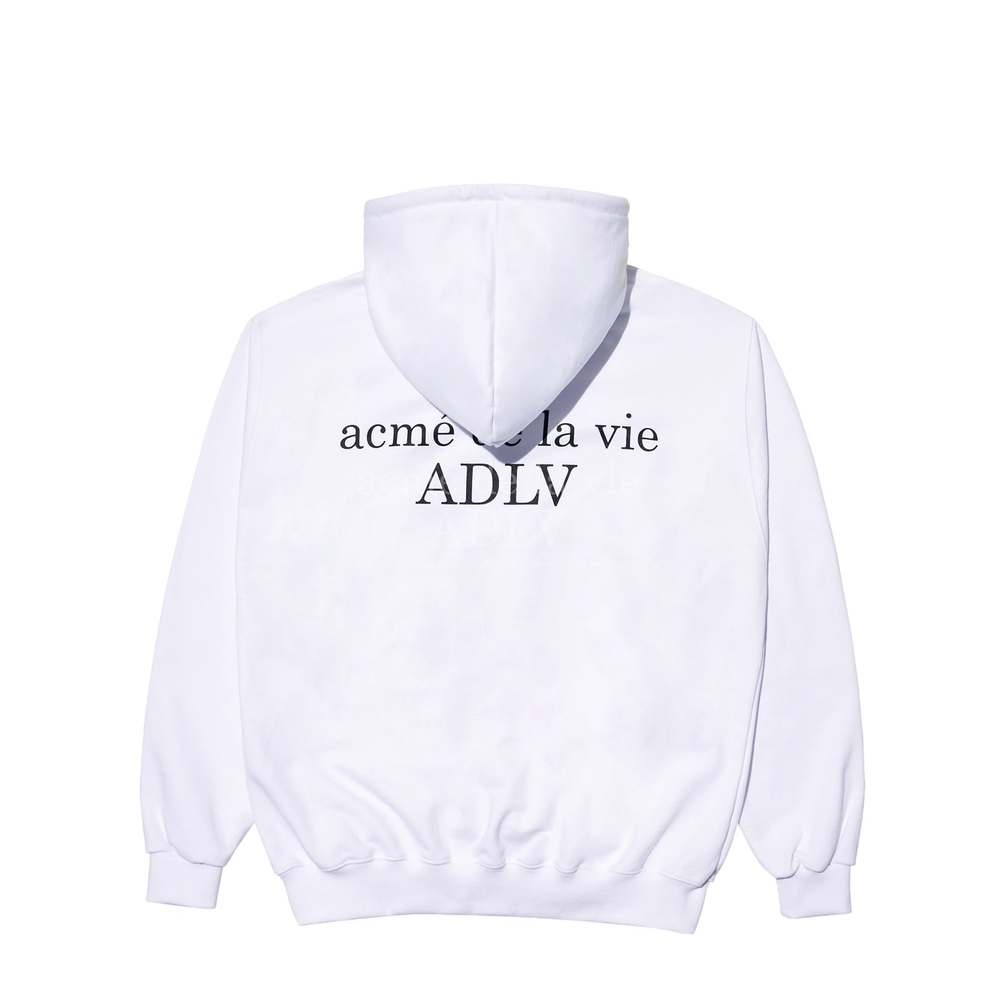 ADLV Baby Face Indian Boy Hoodie White