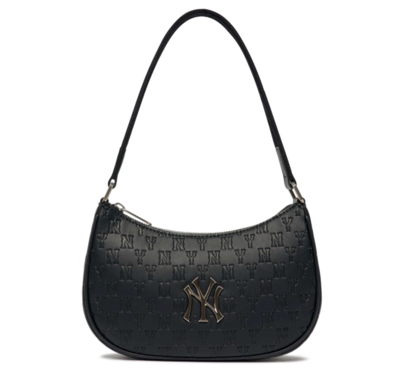 MLB Classic Monogram Embo New York Yankees Hobo Bag