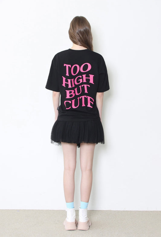 Dysfunct Too Sweet But Cute T-shirt Black