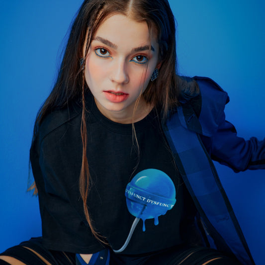 Dysfunct Too Sweet But Cute T-shirt Black (More color)