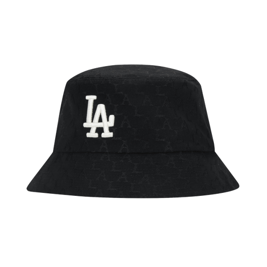 MLB Classic Monogram Jacquard Bucket Hat LA Dodgers