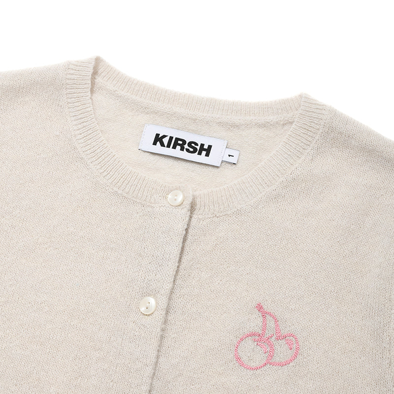 KIRSH Middle Cherry Knit Slim Cardigan (More Colors)